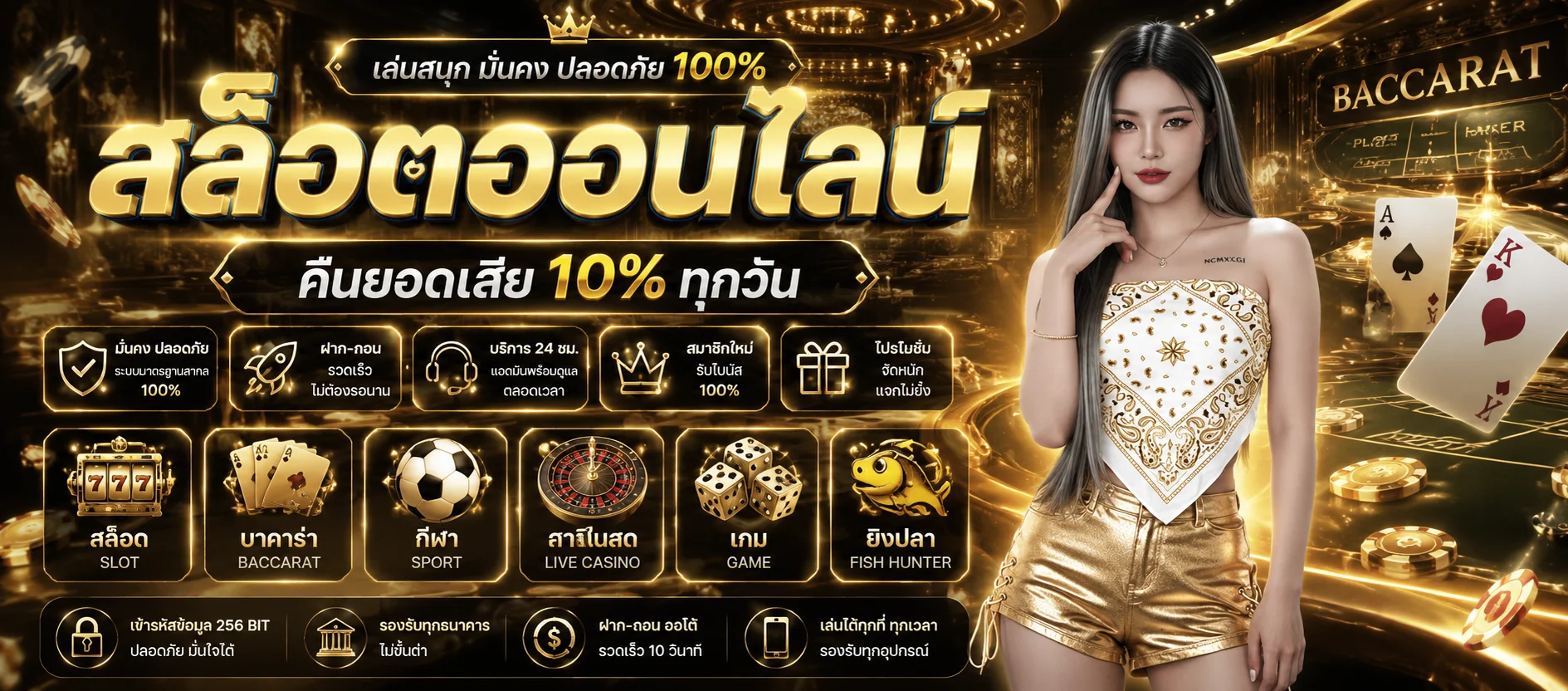 สล็อตเว็บตรง BACAR289 แบนเนอร์โปรโมชั่นสล็อตออนไลน์